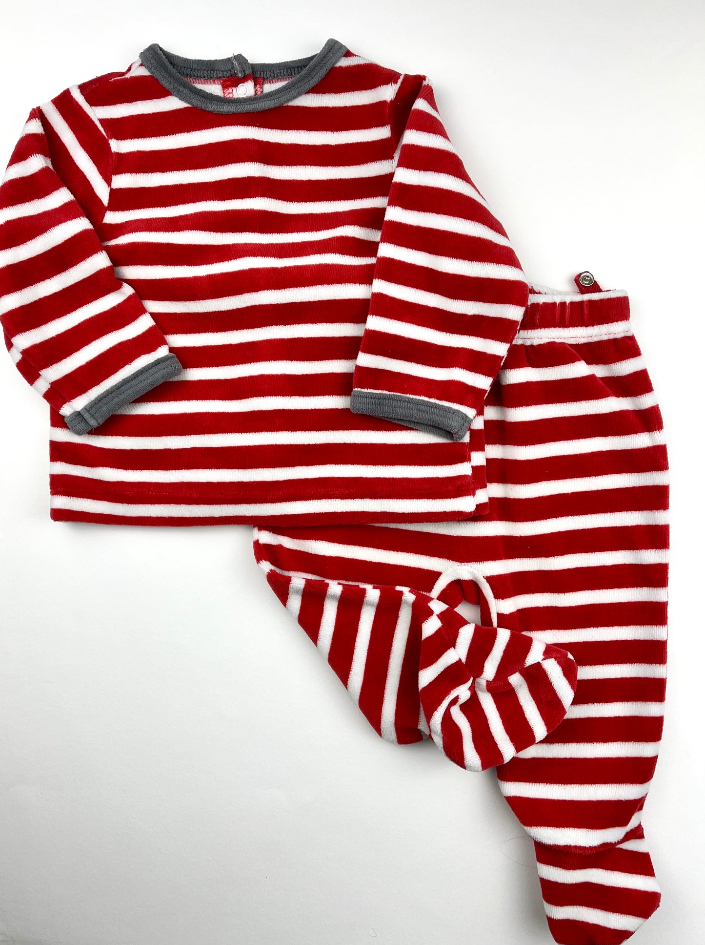 Ensemble pyjama rayé Vertbaudet 6 mois
