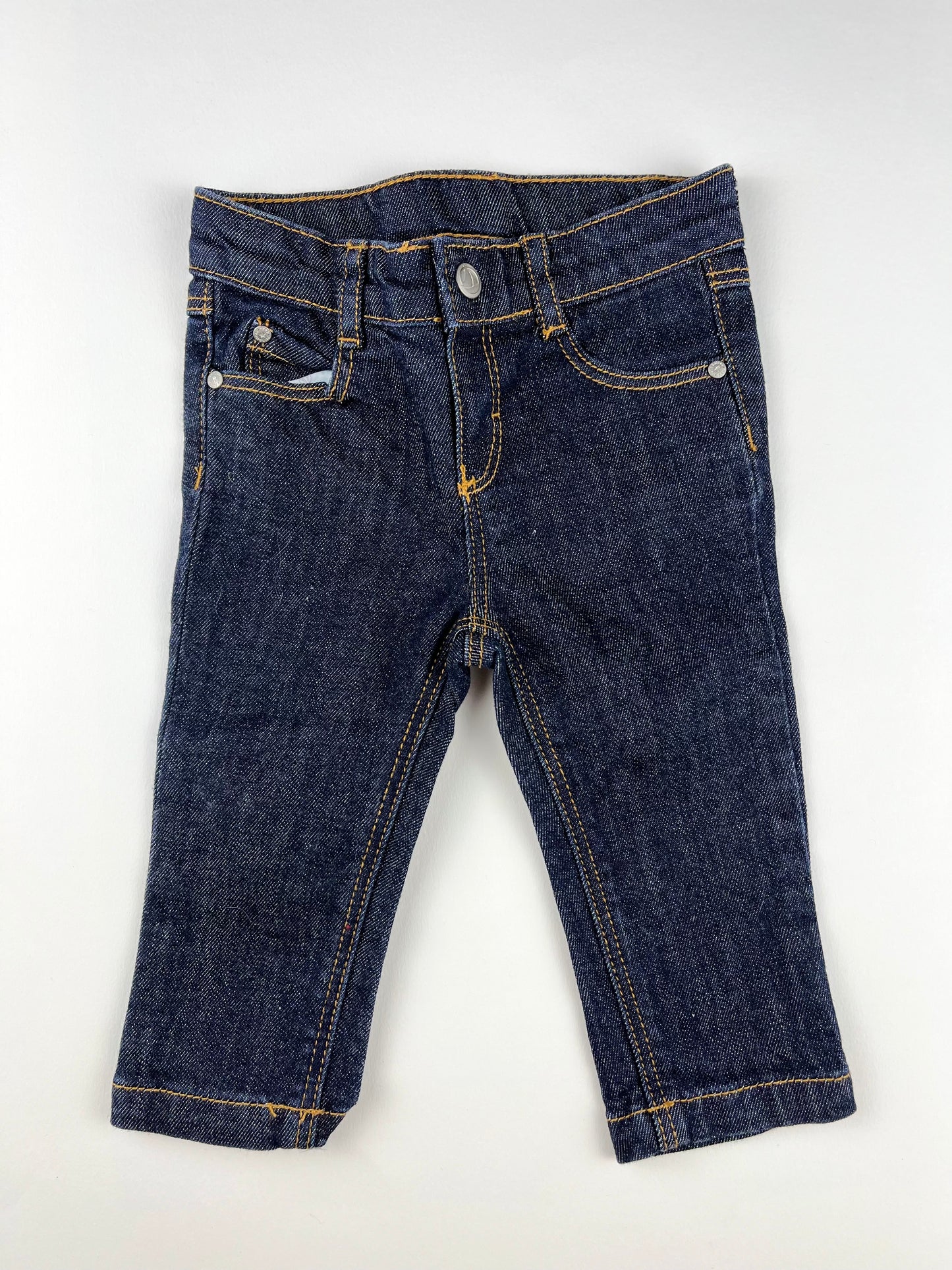 Jeans bleu Petit Bateau 6 mois