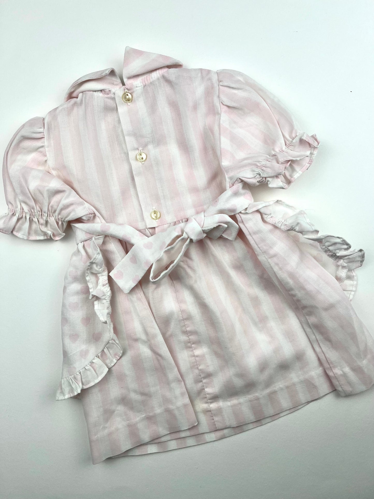 Robe vintage motifs cœurs Bambino 3 mois