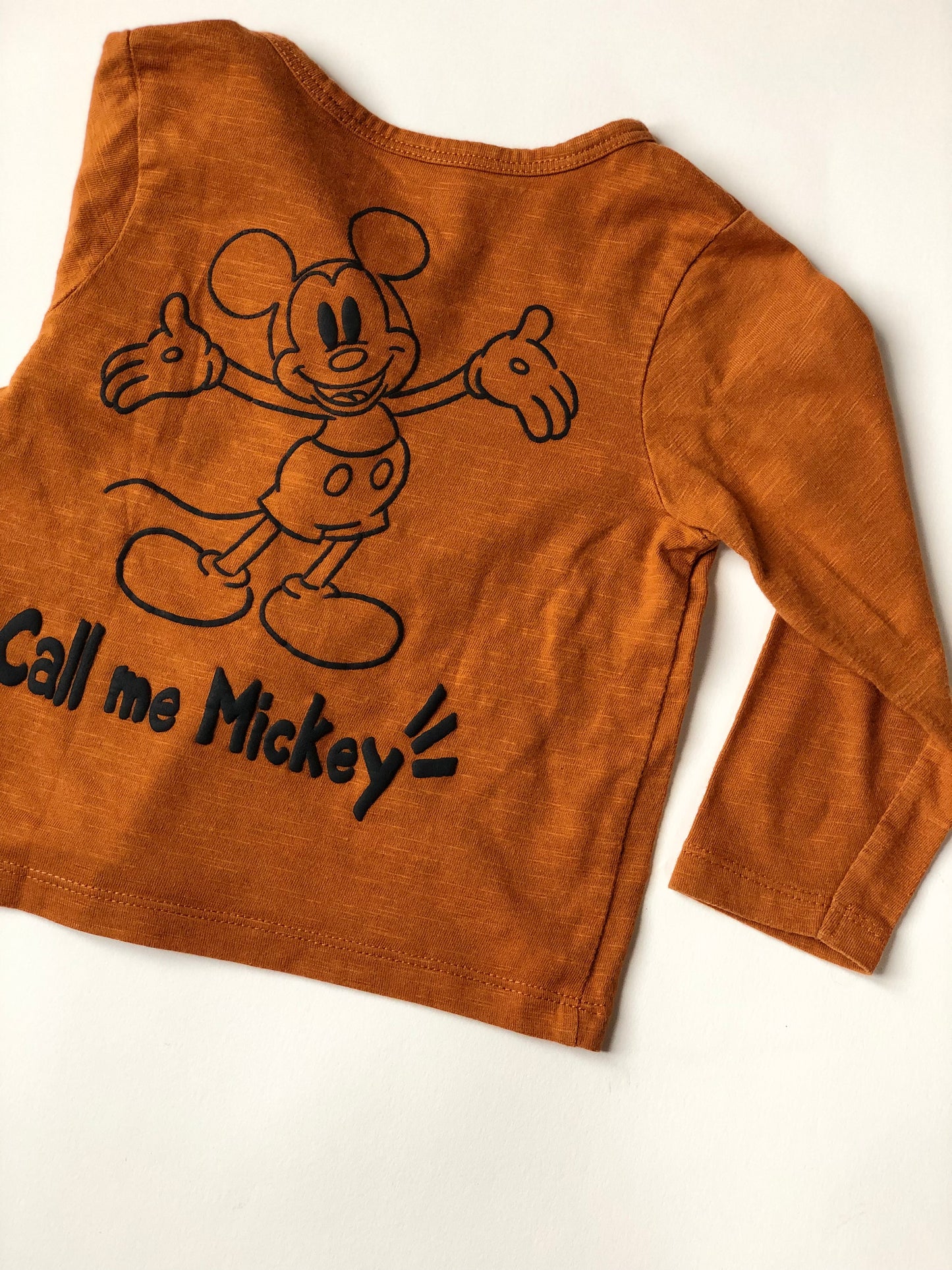 T-shirt Mickey camel Orchestra 12 mois
