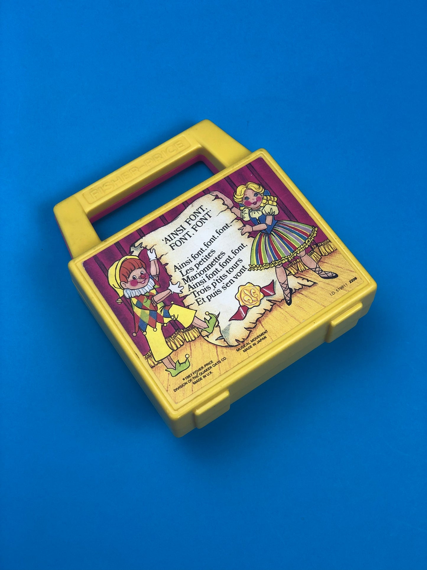 Jeux musical Fisher-Price vintage