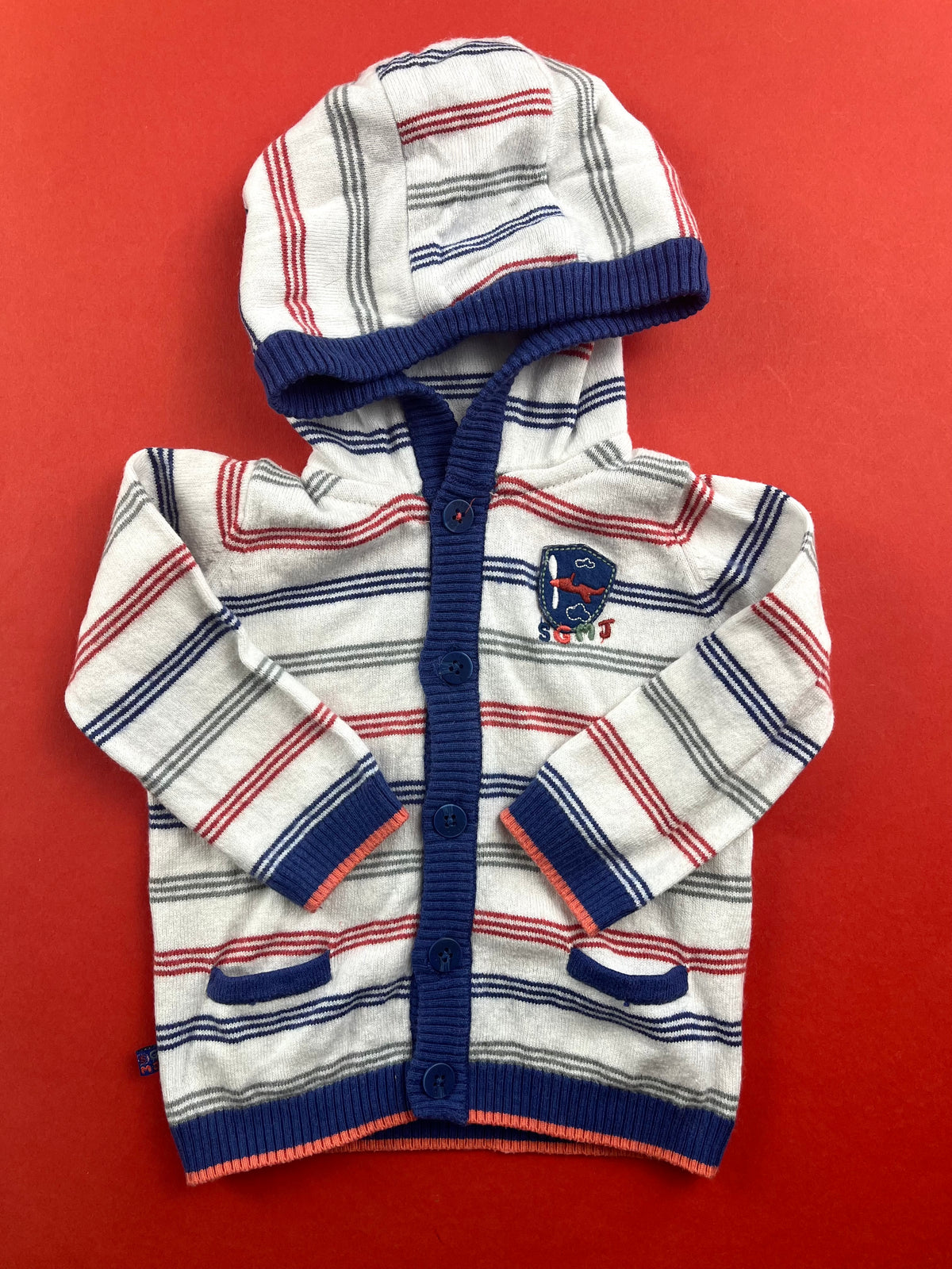 Gilet à capuche Sergent Major 9 mois