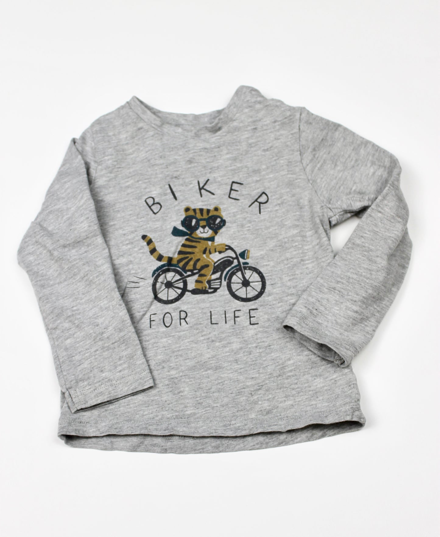 T-shirt gris Vertbaudet 2 ans