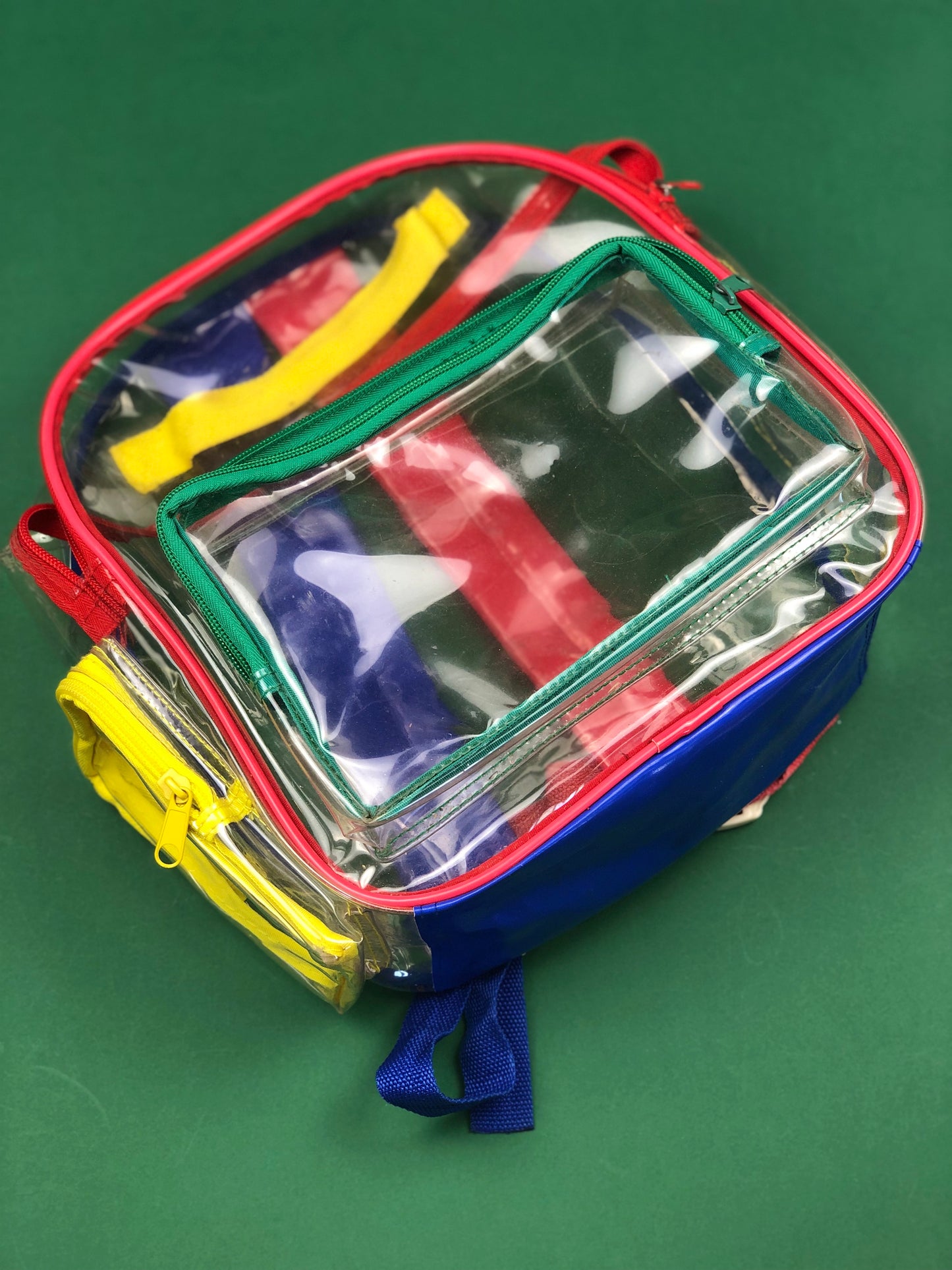 Sac en plastique transparent vintage