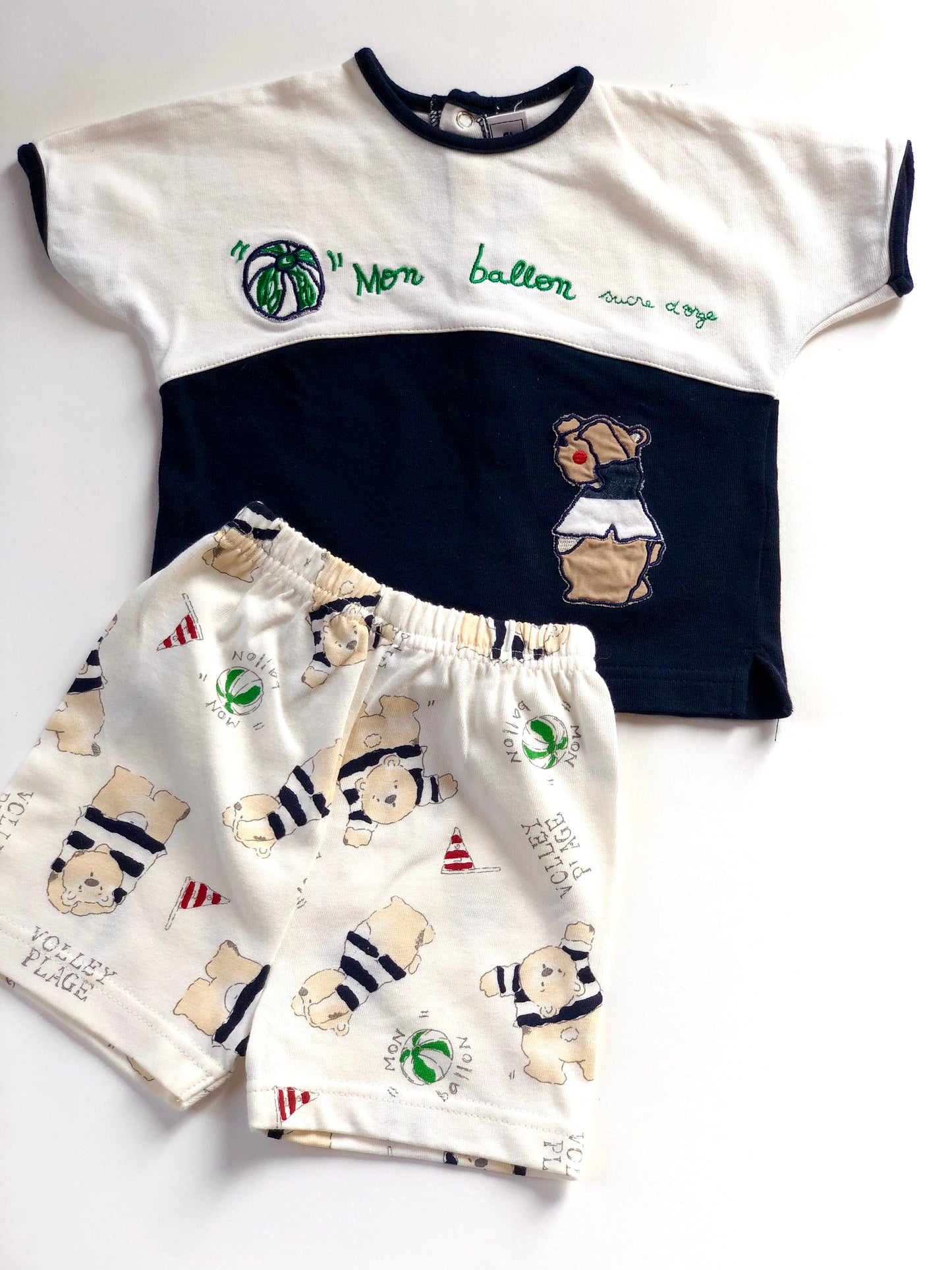 Pyjama deux pièces vintage Sucre d’Orge 6 mois