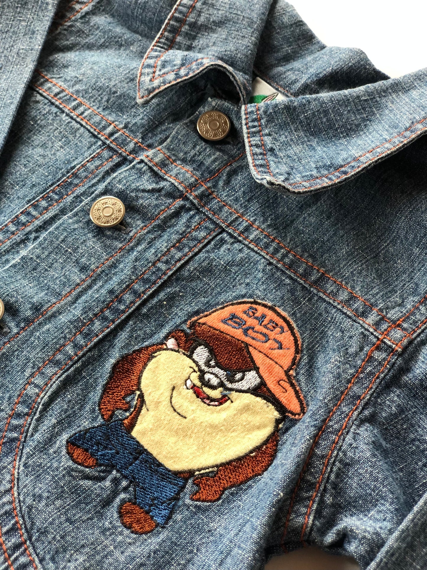Veste en jeans Taz Looney Tunes Vintage 12 mois