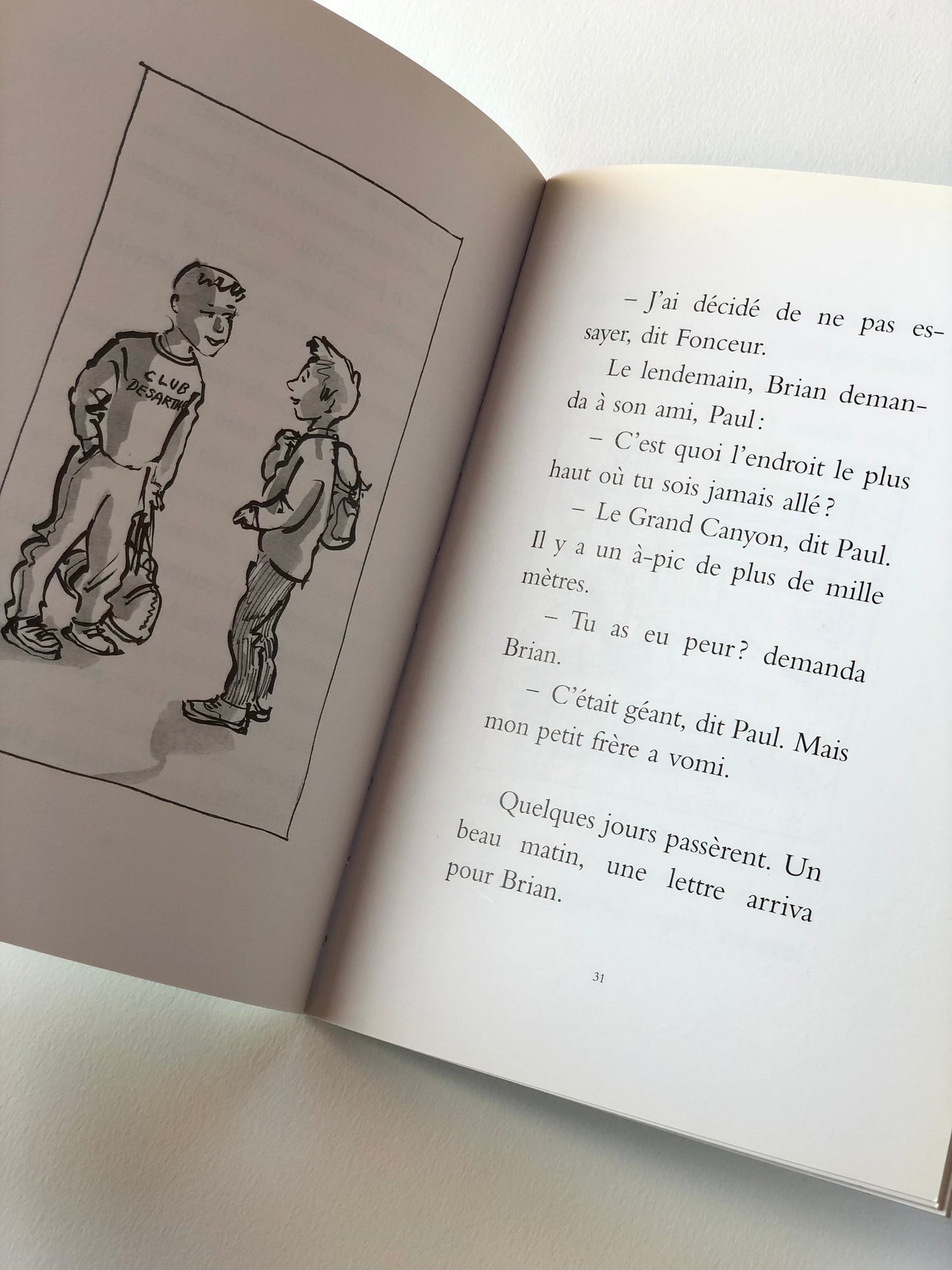 Livre « Roi du Ciel » École des Loisirs