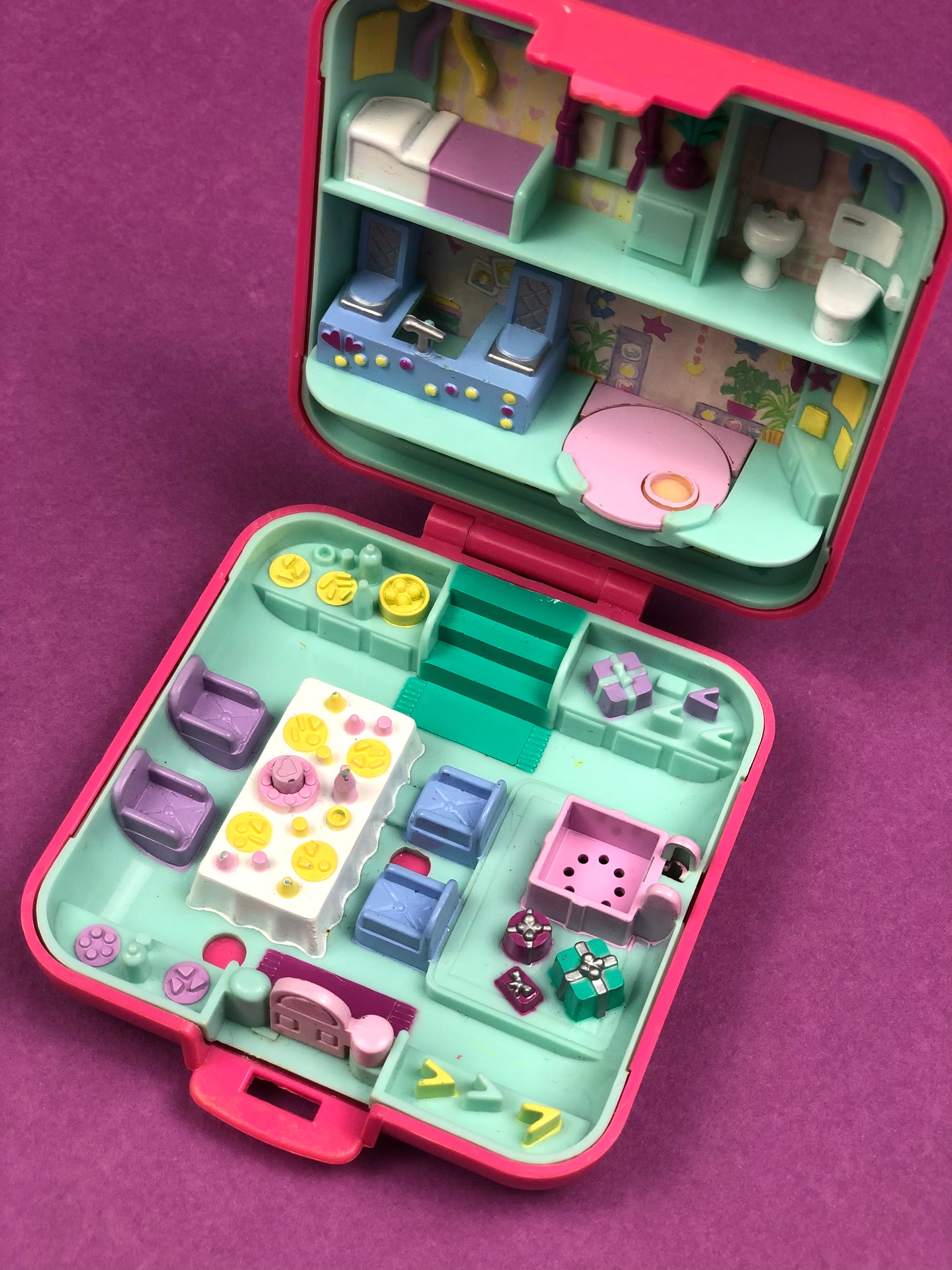 Fakie Maison Bluebird Polly Pocket Vintage - Avec Accessoires - Jouet Enfant 3-4 Ans
