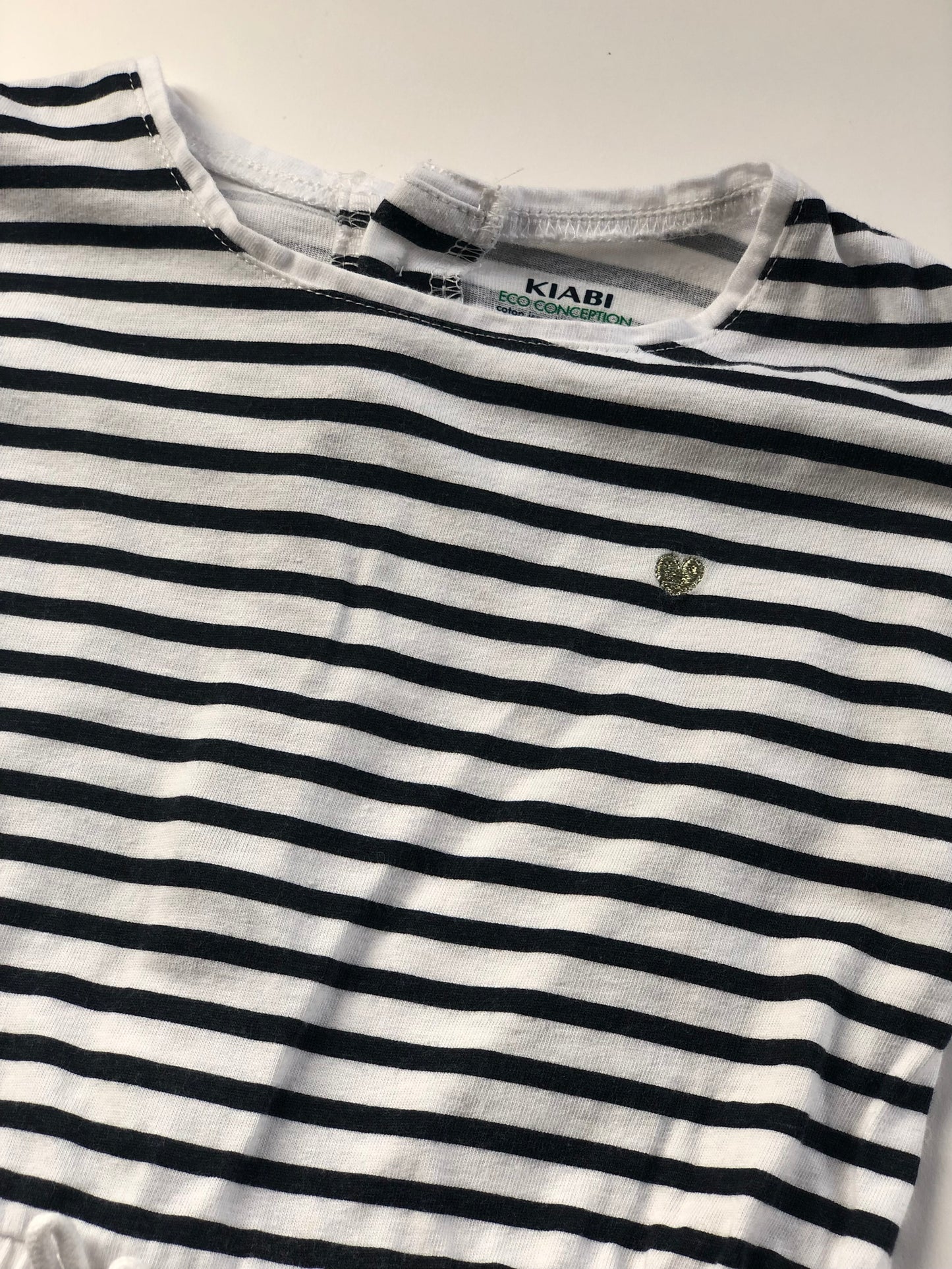 Robe en jersey rayée Kiabi 3 ans