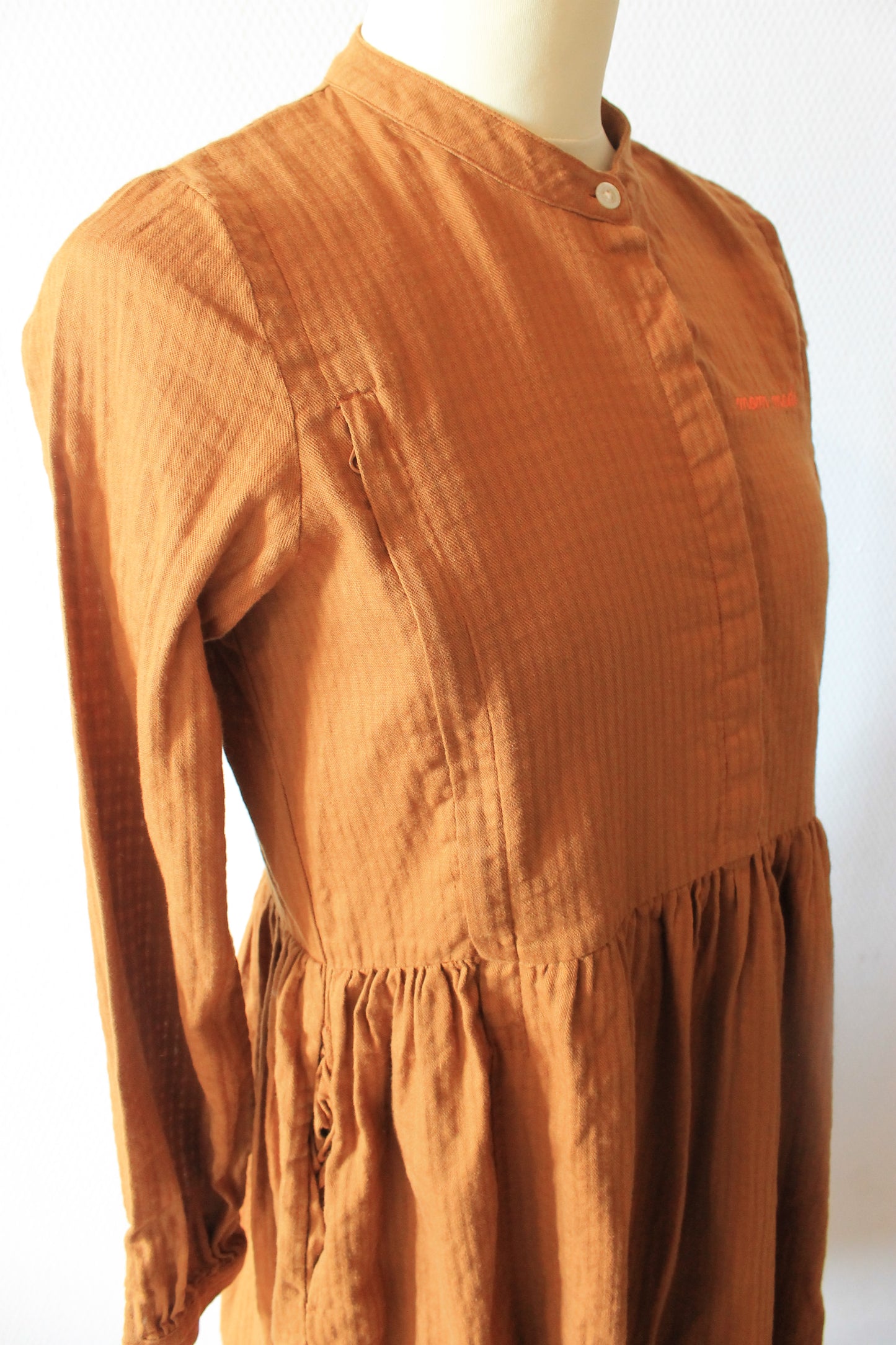 Robe d’allaitement « mom made » TajineBanane camel Taille XS