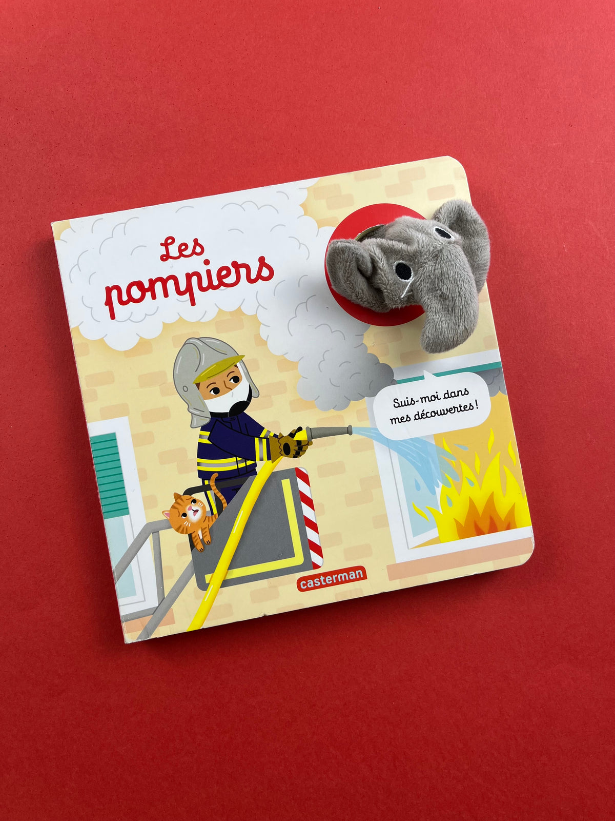 Livre marionnette « Les pompiers »