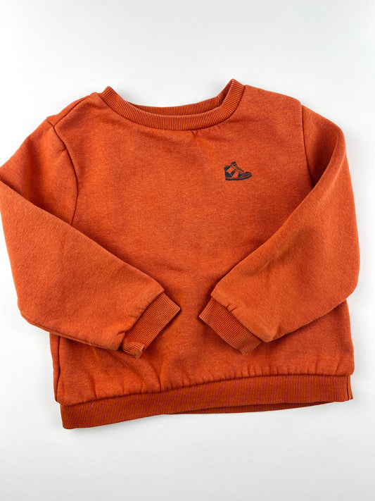 Sweat-shirt rouille Kiabi 3 ans