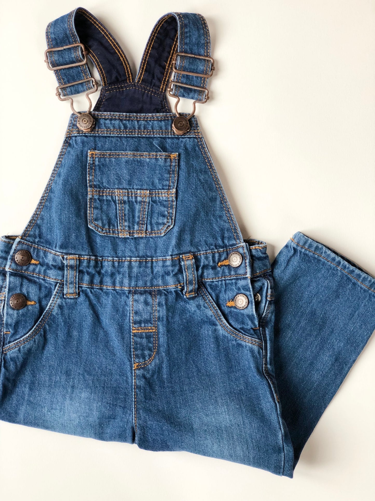 Salopette en jeans bleu Kiabi 2 ans