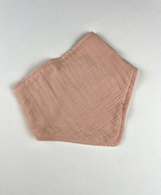 Bavoir bandana rose Bout’chou 3 mois