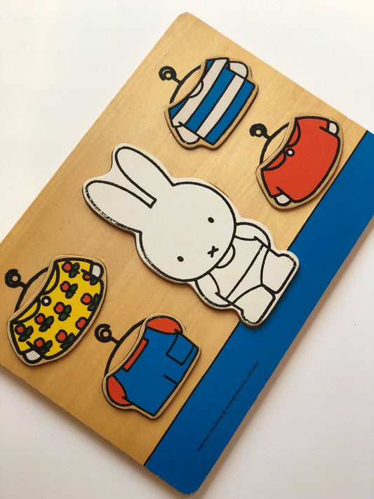 IMPARFAIT Jeux puzzle bois Miffy