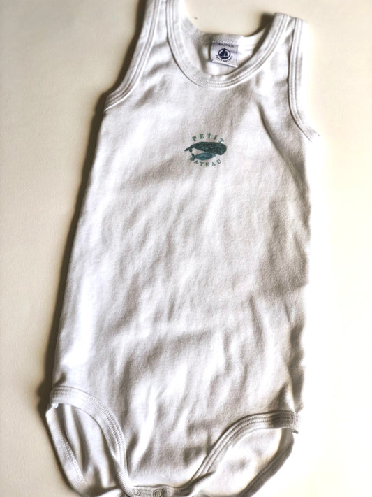 Bodie blanc Petit Bateau 3 ans