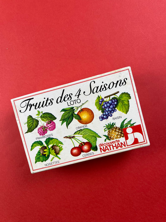 Loto « Fruits des 4 saisons » Nathan