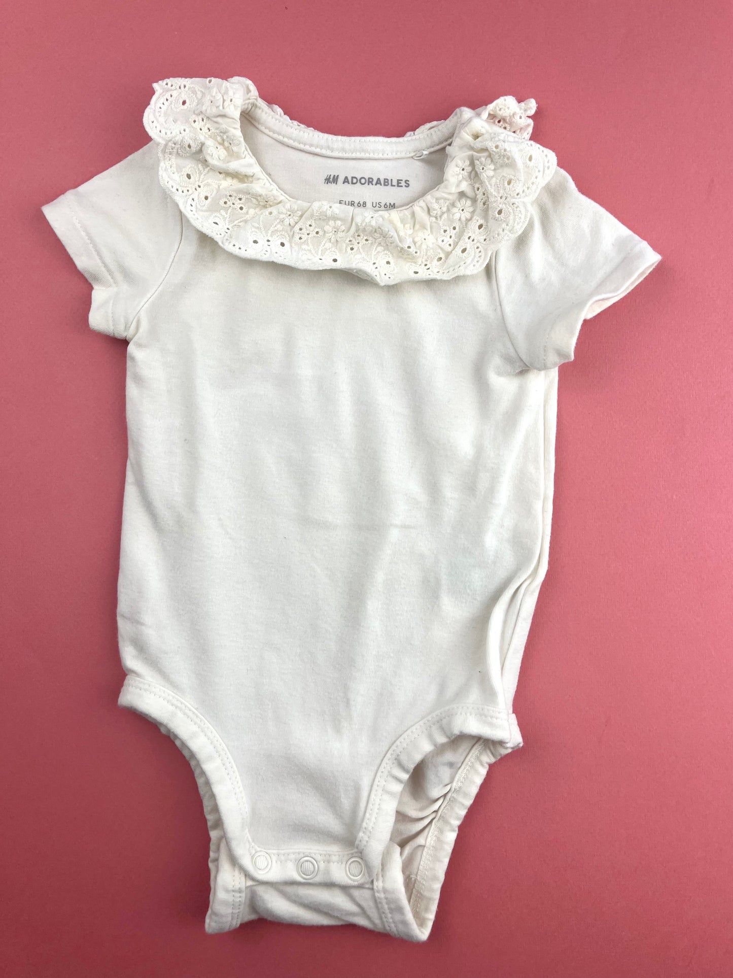 Body blanc H&M 6 mois