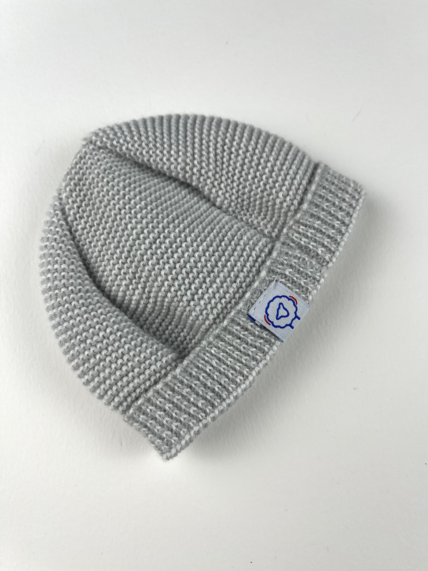 Bonnet en mailles gris MLT naissance