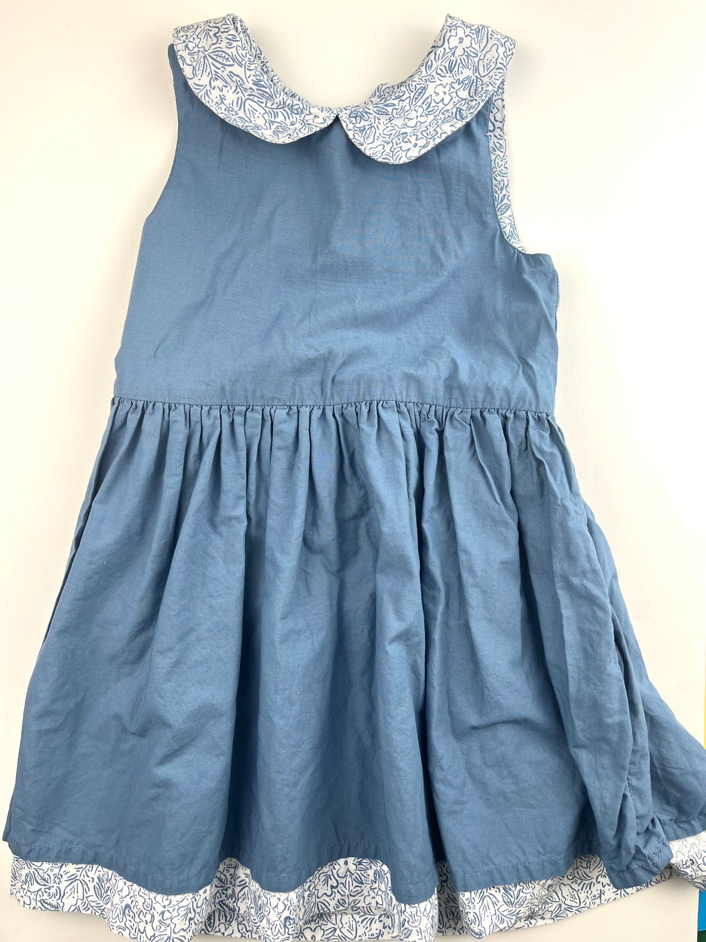 Robe bleu réversible Gémo 4 ans