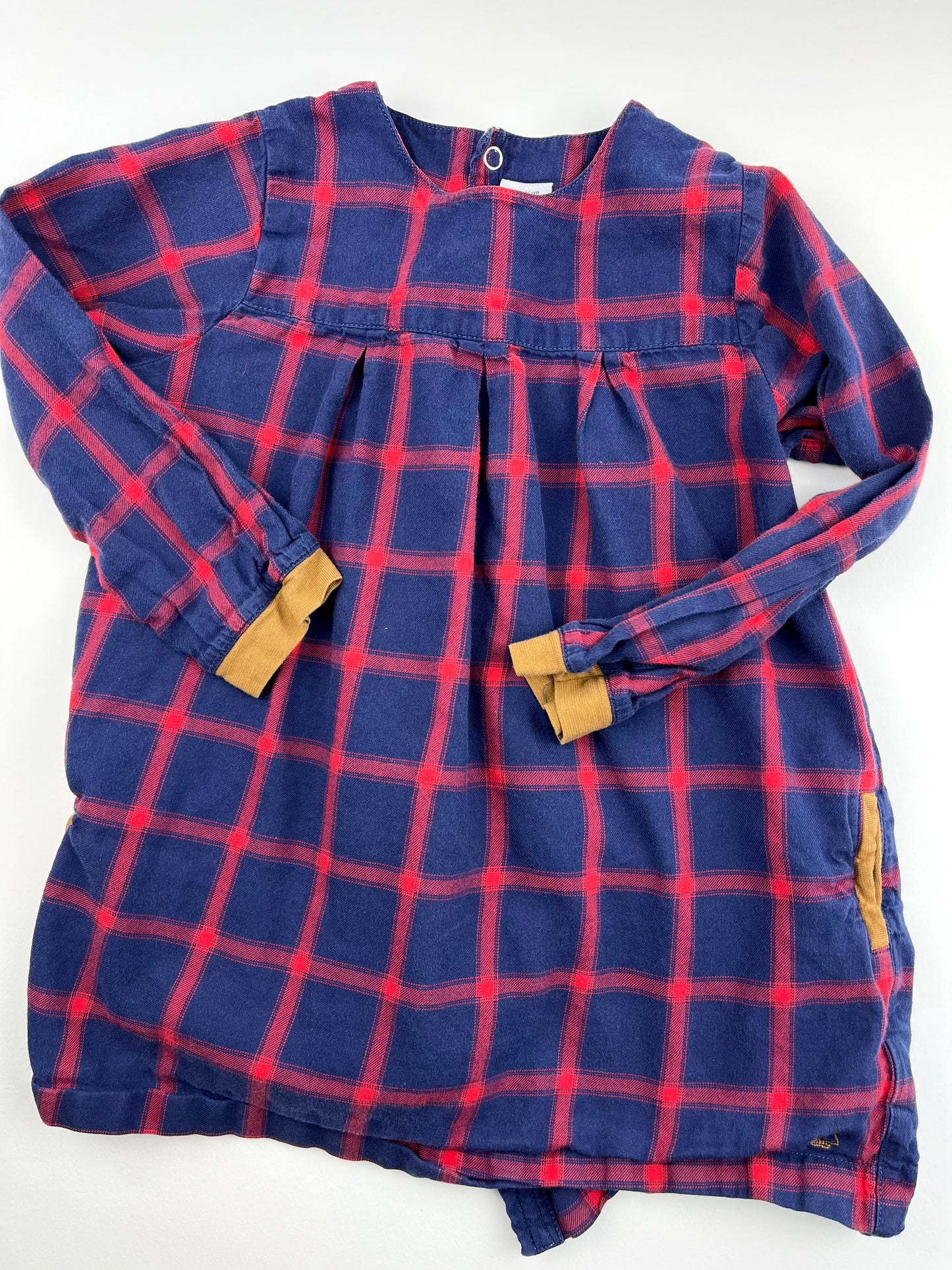 Robe à carreaux Petit Bateau 3 ans