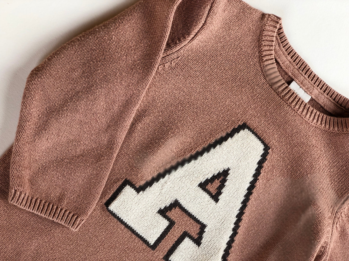Pull en mailles rose H&M 9 mois