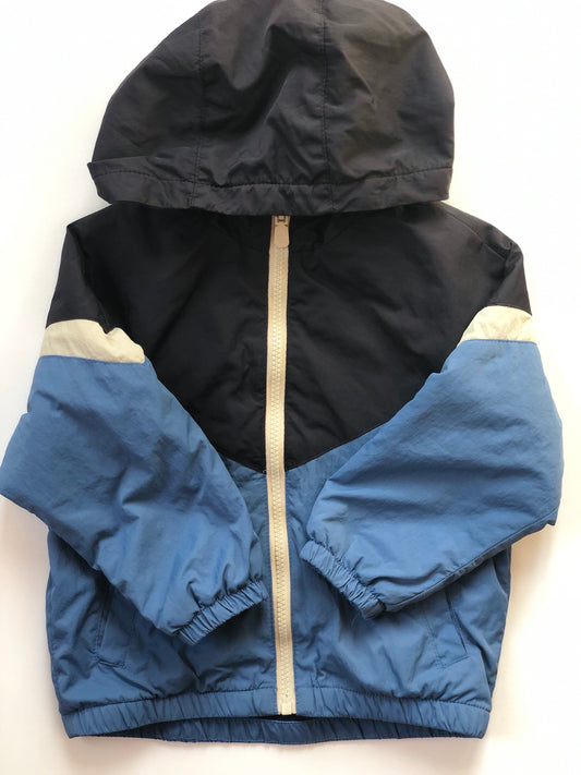 Veste à capuche bleu Zara 2-3 ans