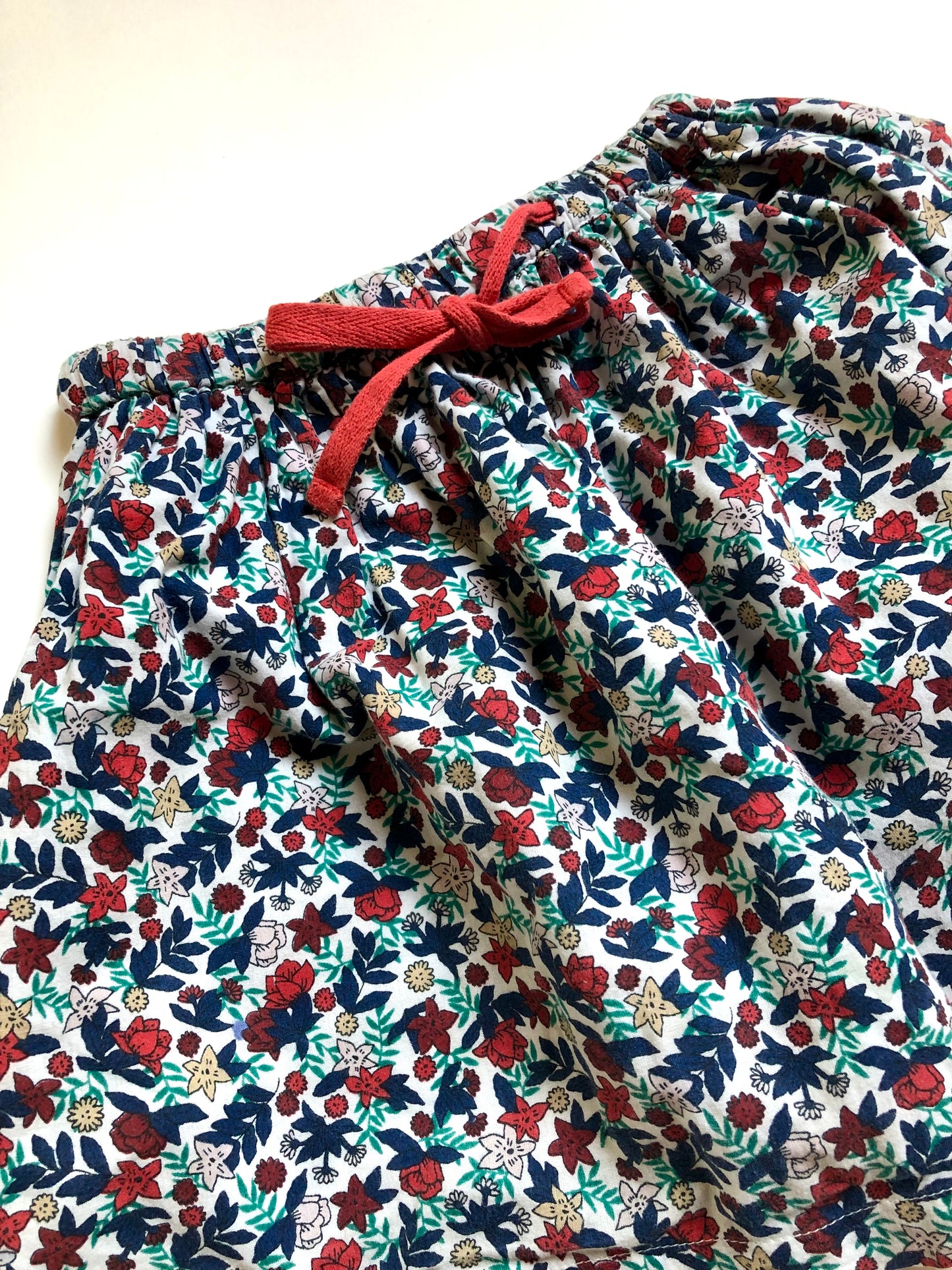 Jupe à fleurs Monoprix 4 ans
