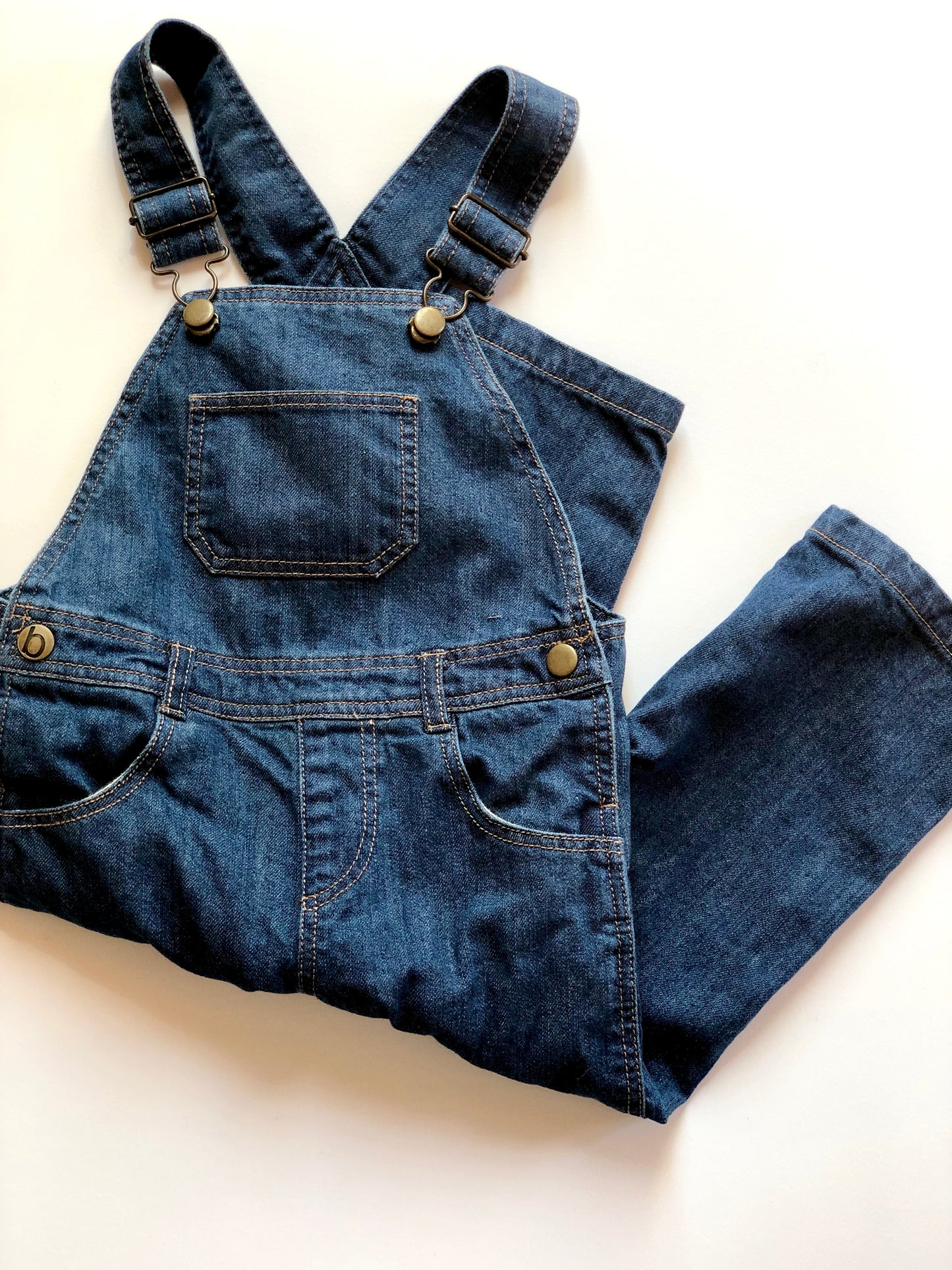 Salopette en jeans bleu Bout’chou 18 mois