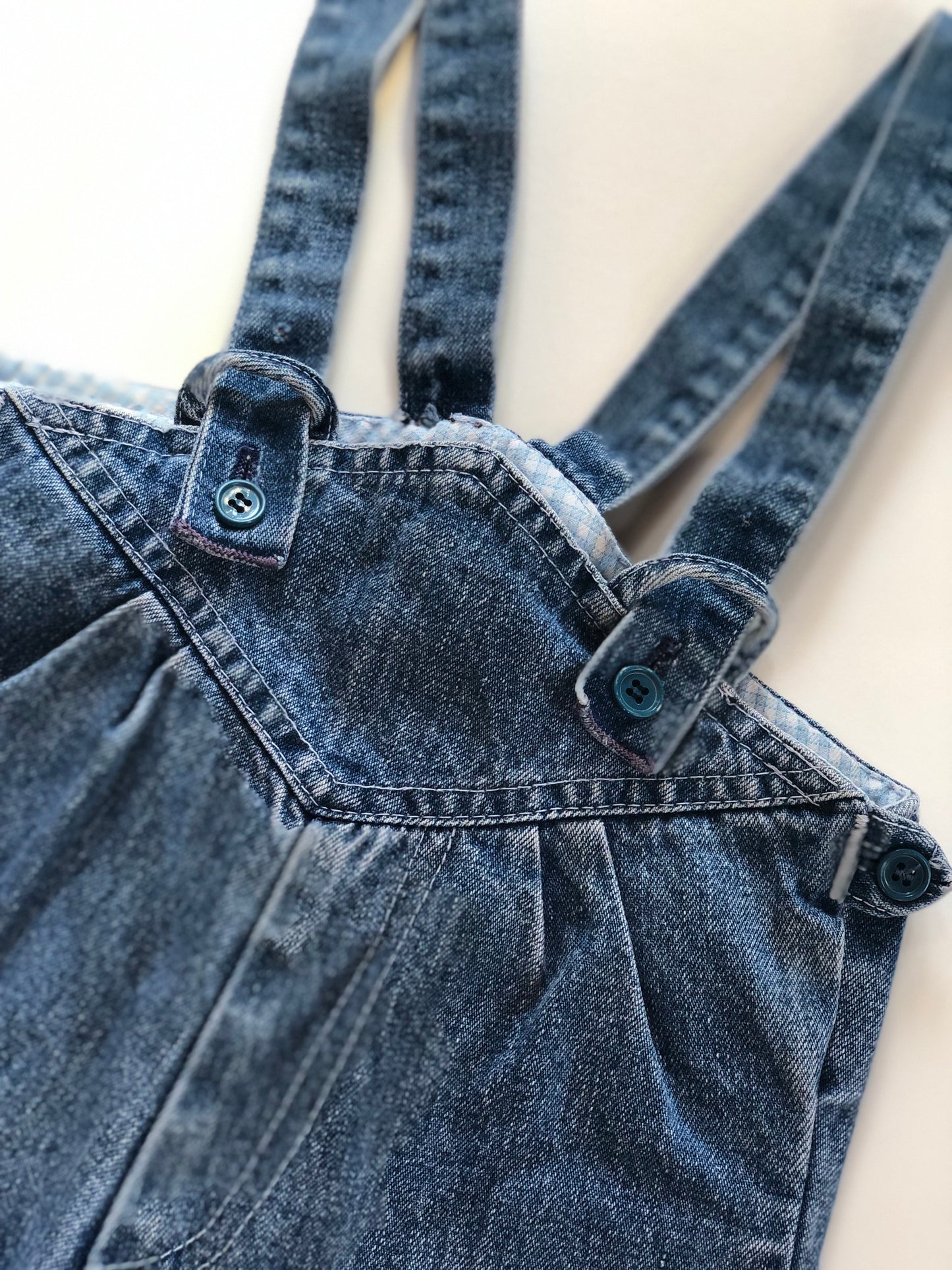 Salopette en jeans vintage 12 mois