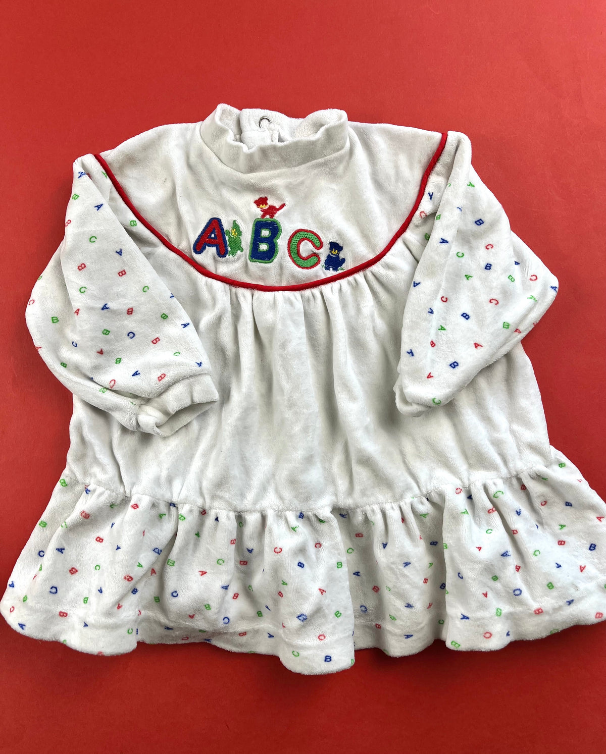 Imparfait robe en velours vintage 12 mois