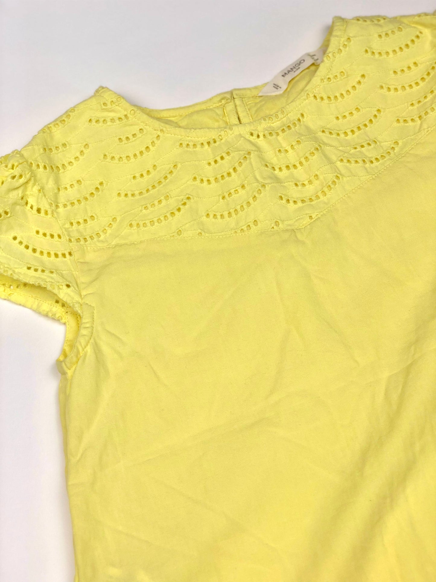 T-shirt jaune Mango 6 ans