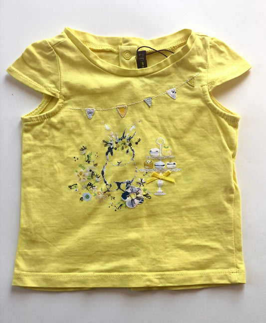 T-shirt jaune Sergent Major 9 mois