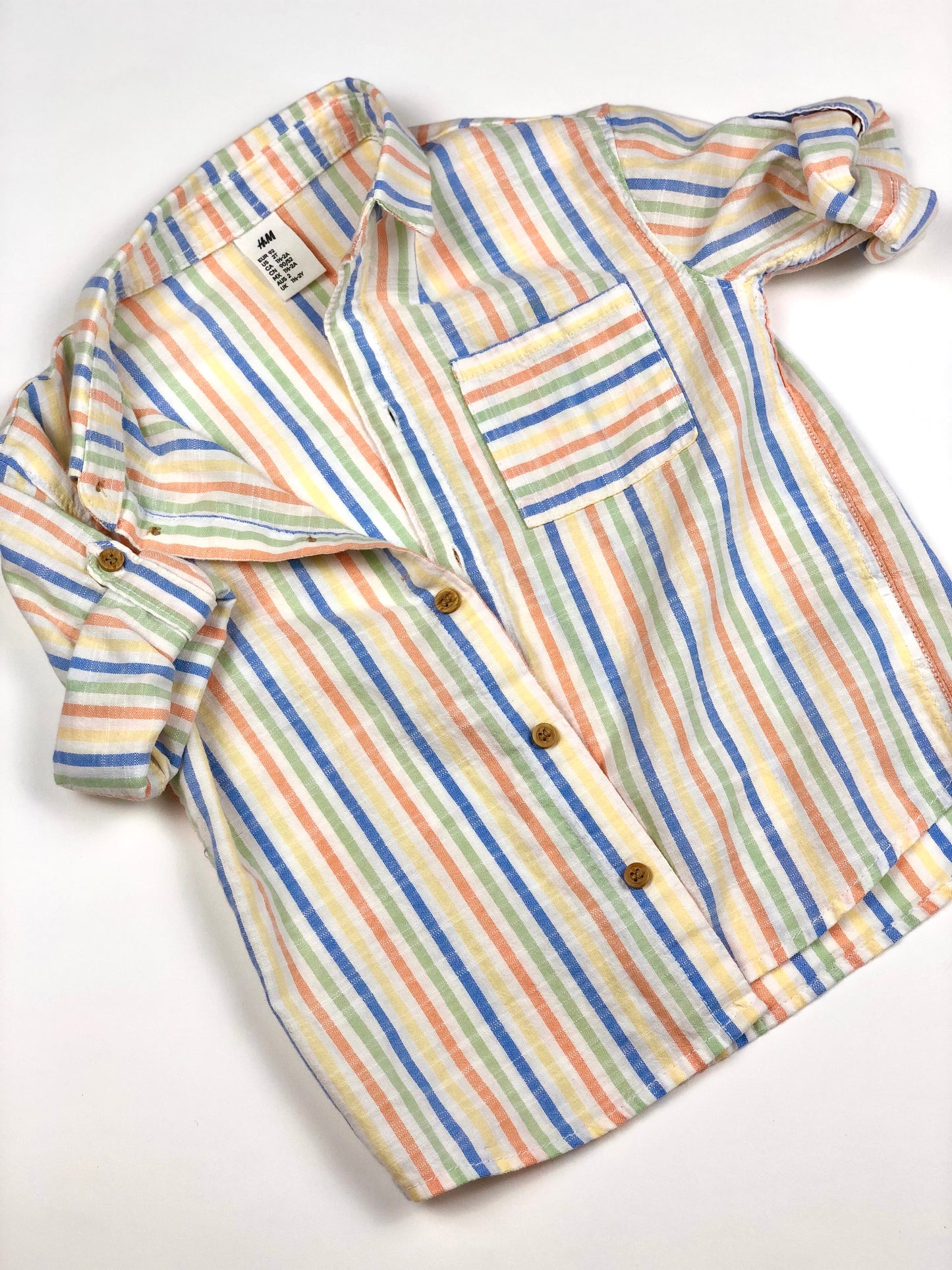 Chemise rayée H&M 2 ans