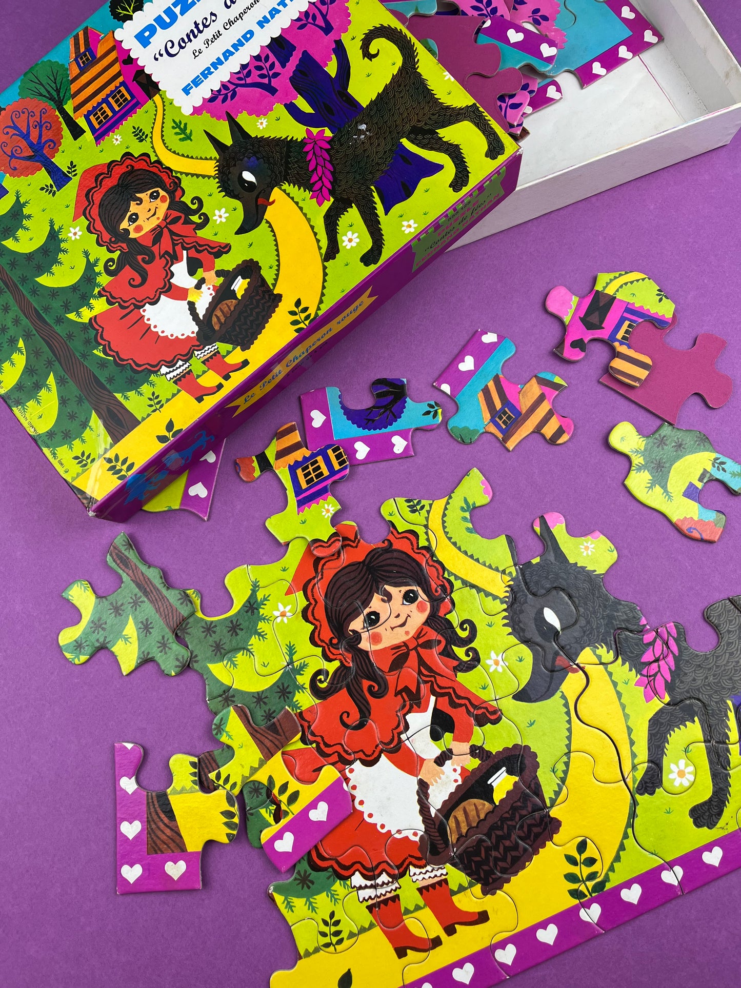 Puzzle vintage « Le Petit Chaperon Rouge »
