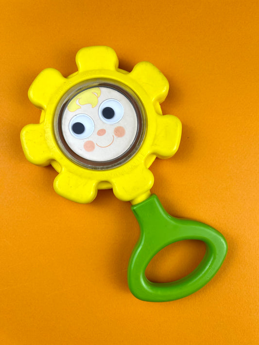 Hochet fleurs Fisher-Price vintage