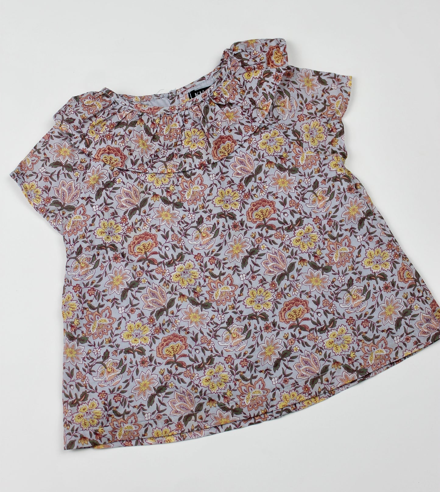 Blouse à fleurs Kiabi 18 mois