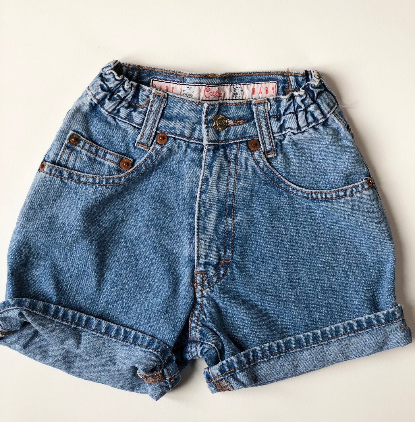 Short en jeans vintage Creeks 18 mois