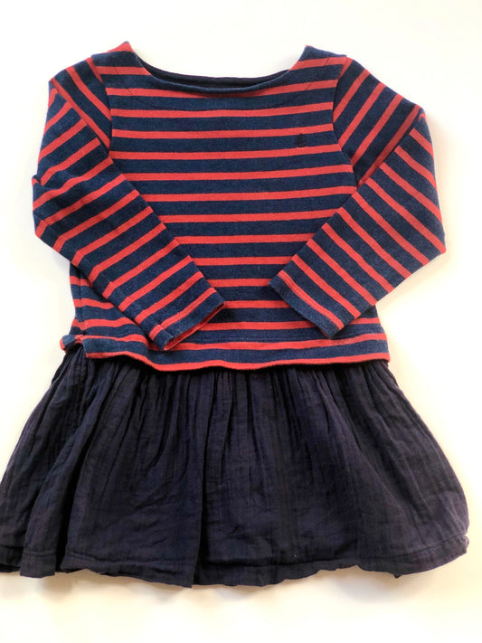 Robe marinière Petit Bateau 4 ans