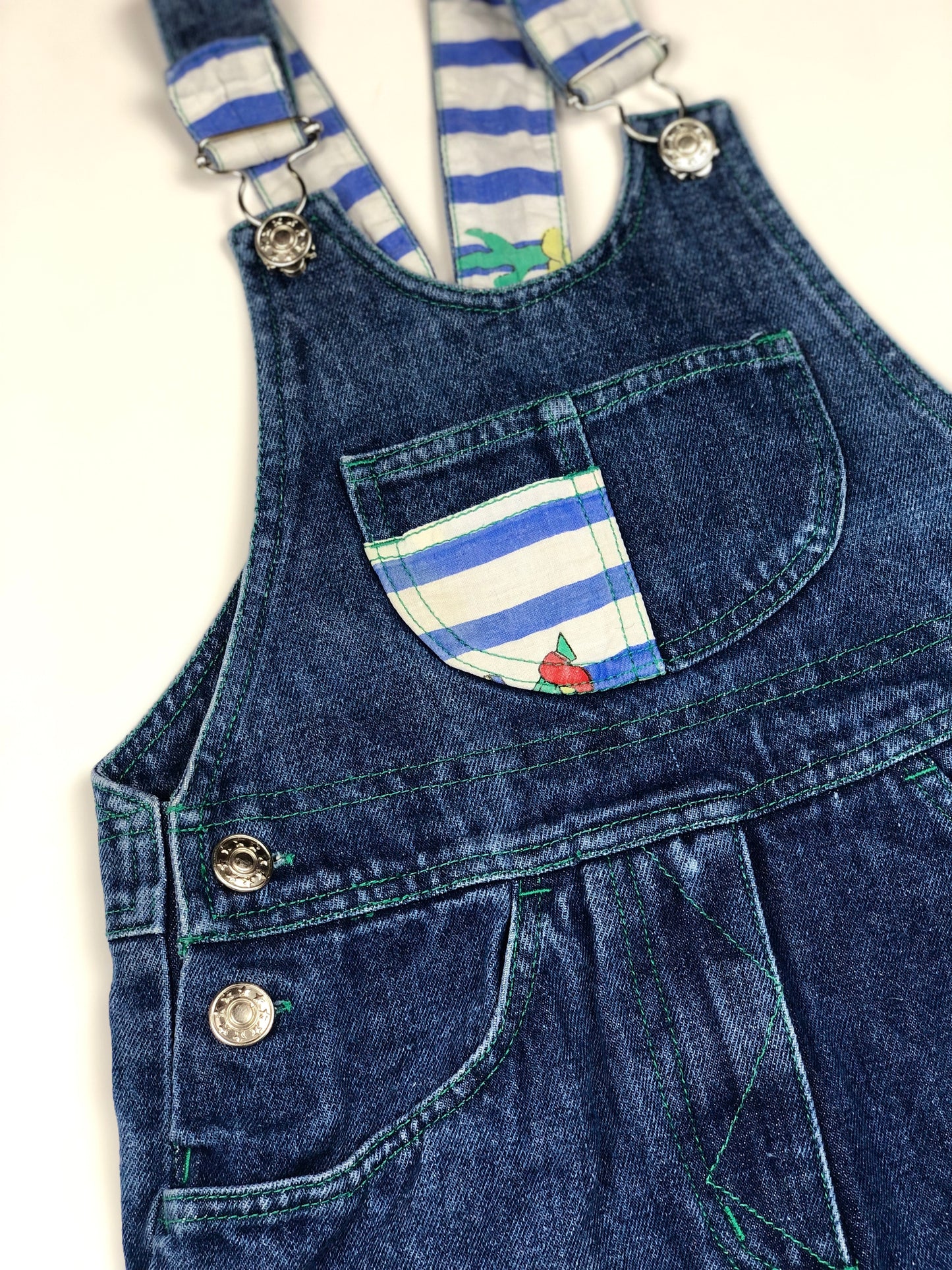 Robe salopette en jeans vintage 5 ans