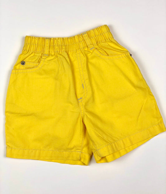 Short jaune Kiabi vintage 18 mois
