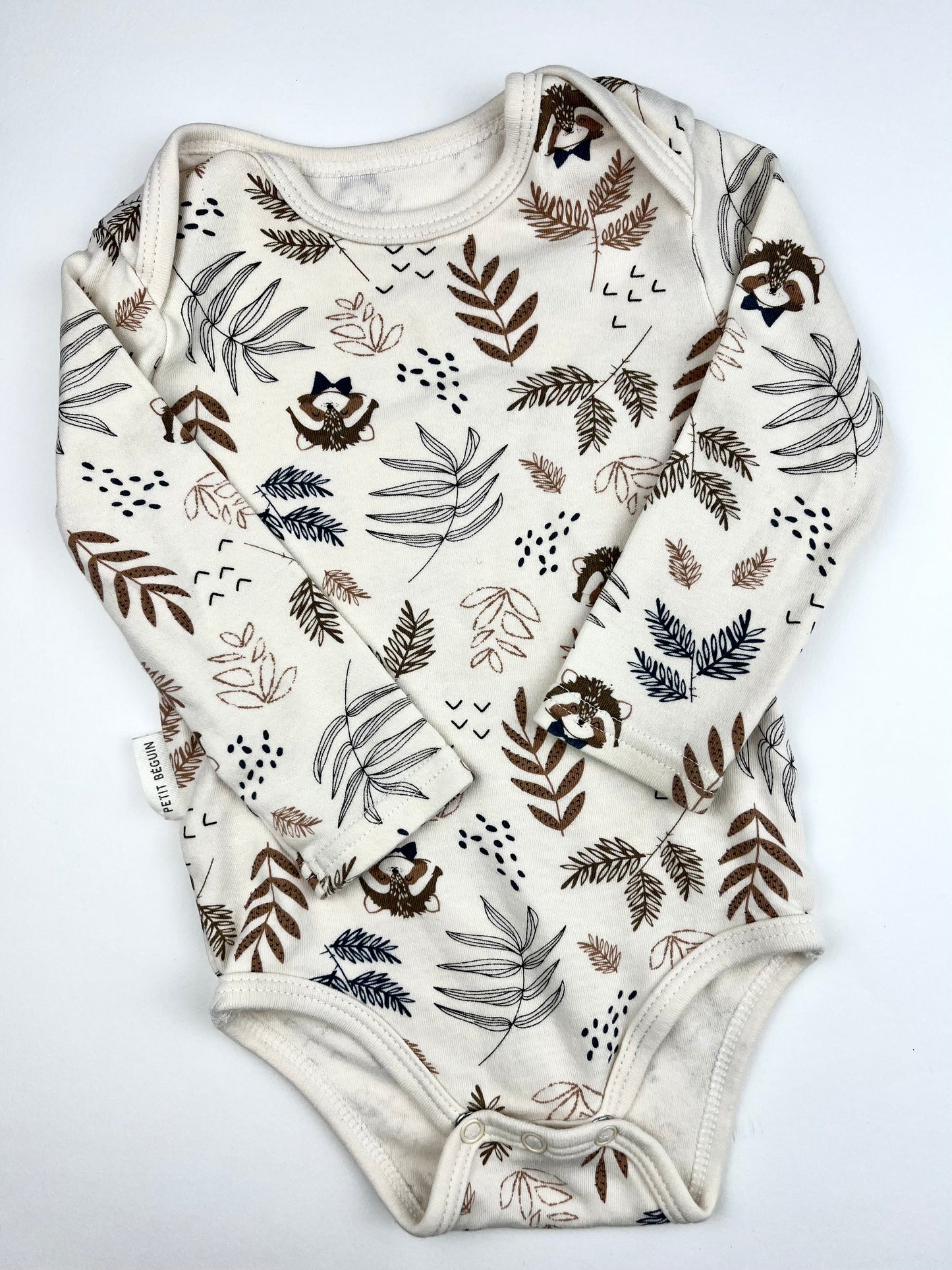 Body beige Petit Béguin 9 mois