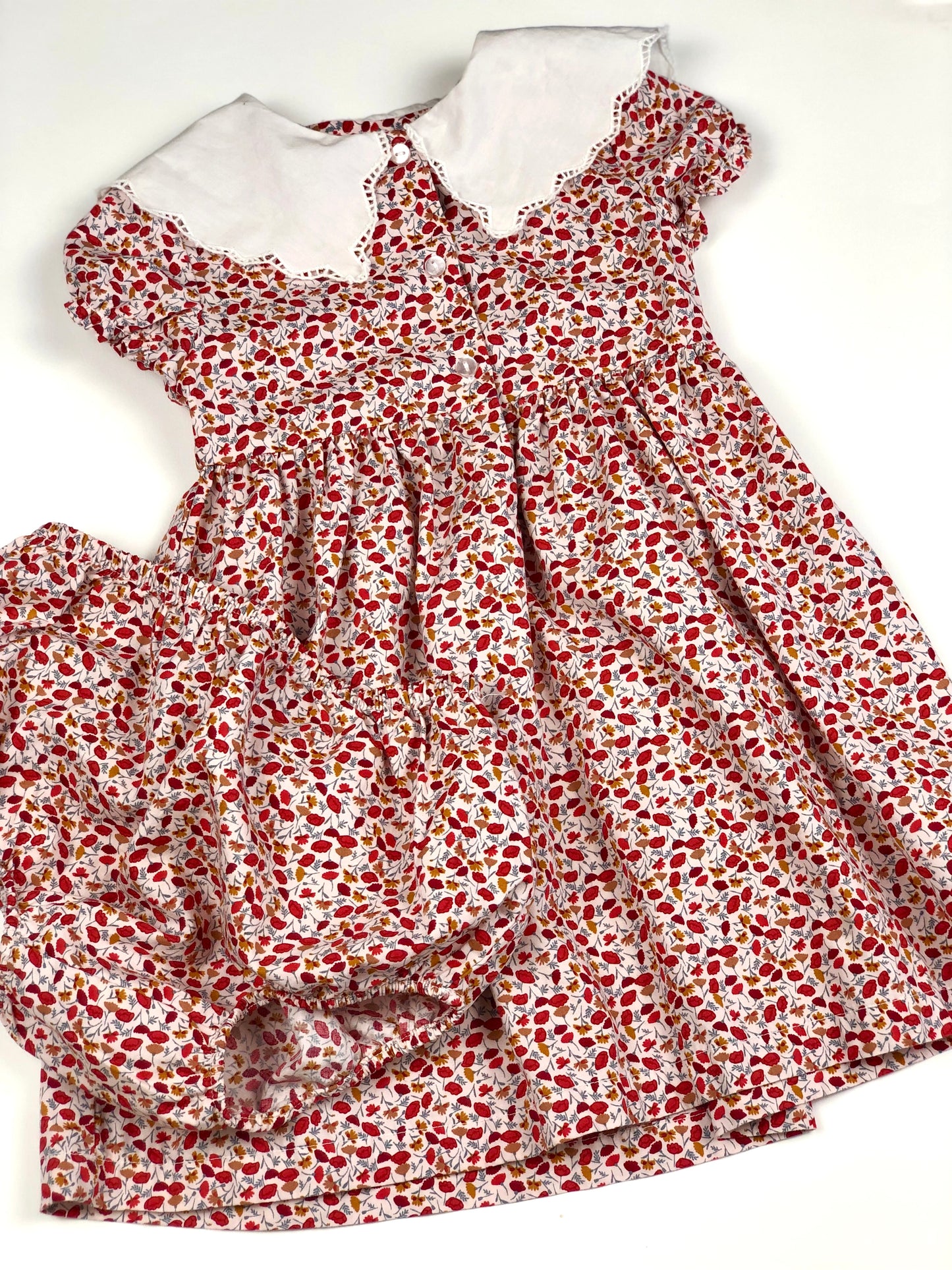 Robe + culotte à fleurs Kiabi 3 ans