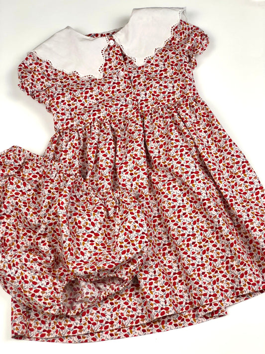 Robe + culotte à fleurs Kiabi 3 ans
