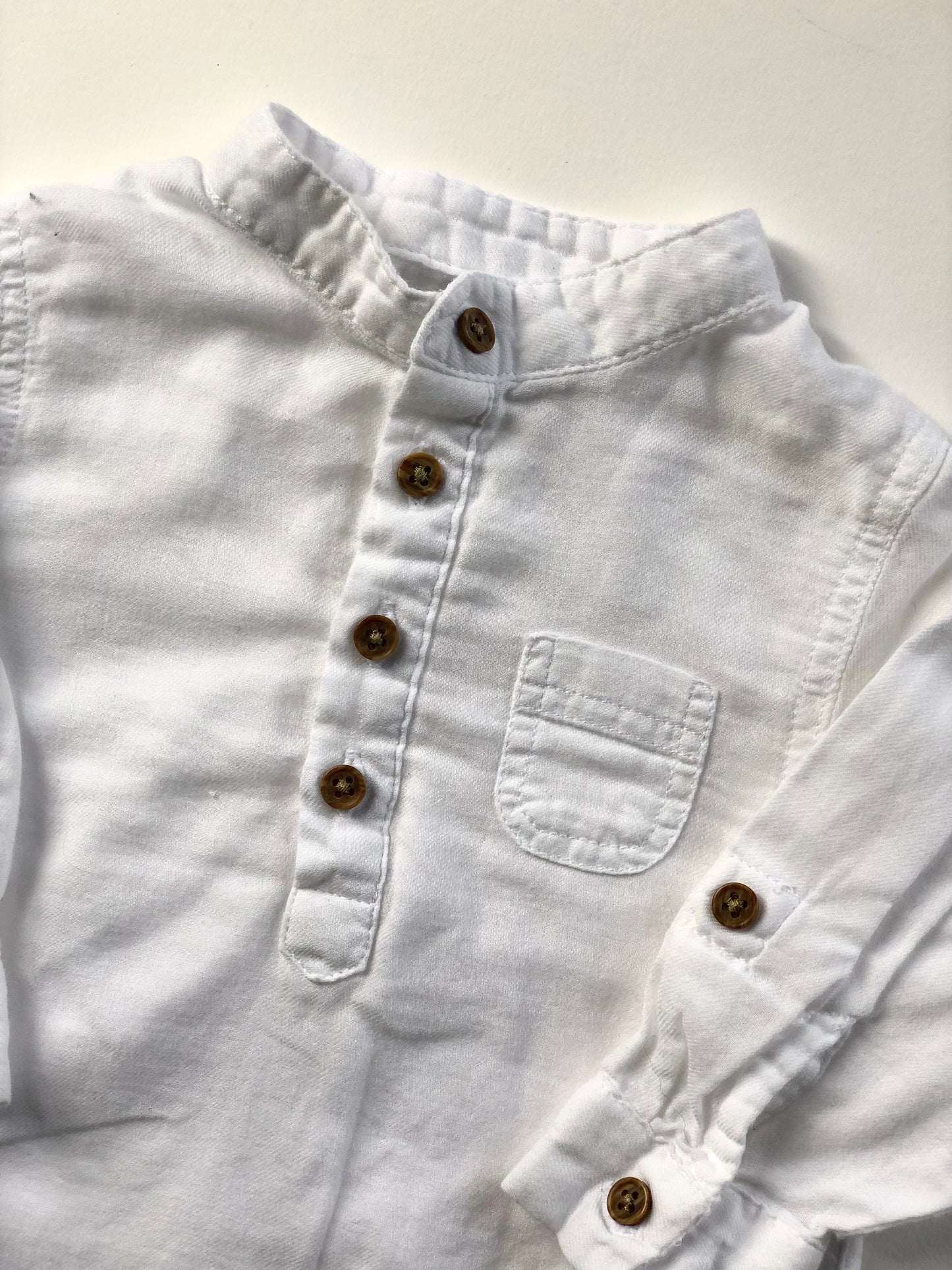 Chemise blanche Kiabi 3 mois