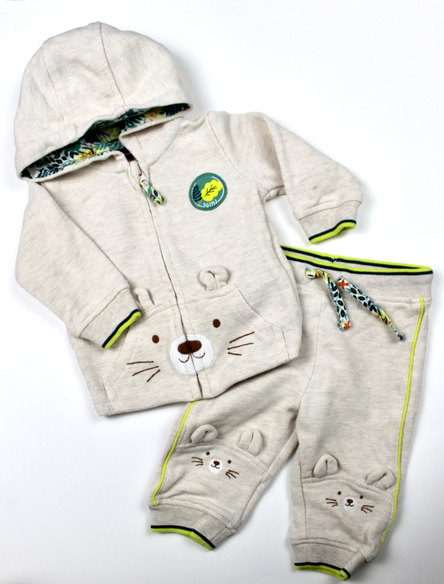 Ensemble beige Sergent Major 6 mois