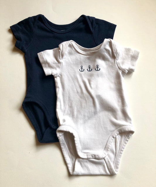 Bodies manches courtes H&M 3 mois