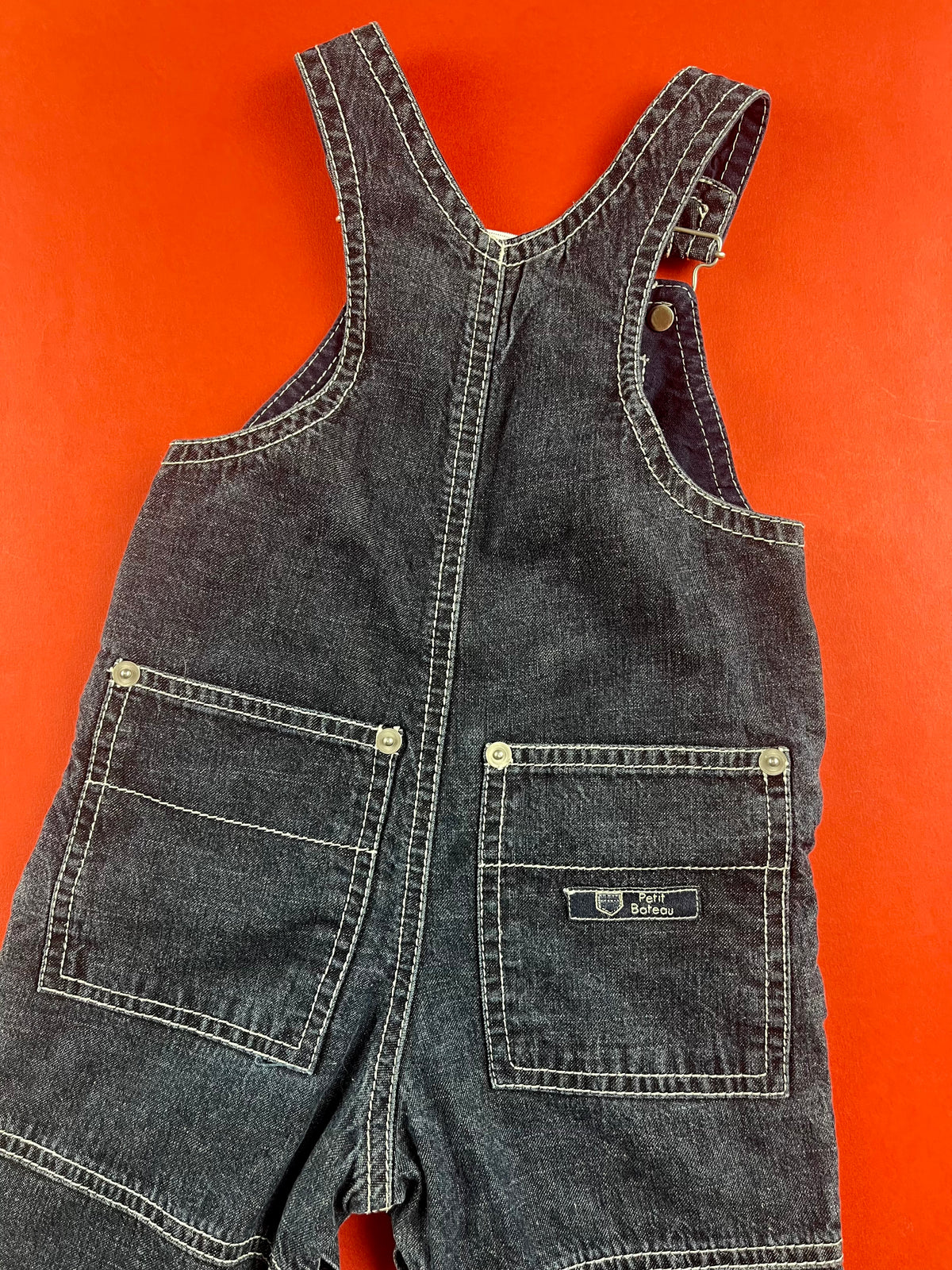 Salopette en jeans vintage Petit Bateau 6 mois