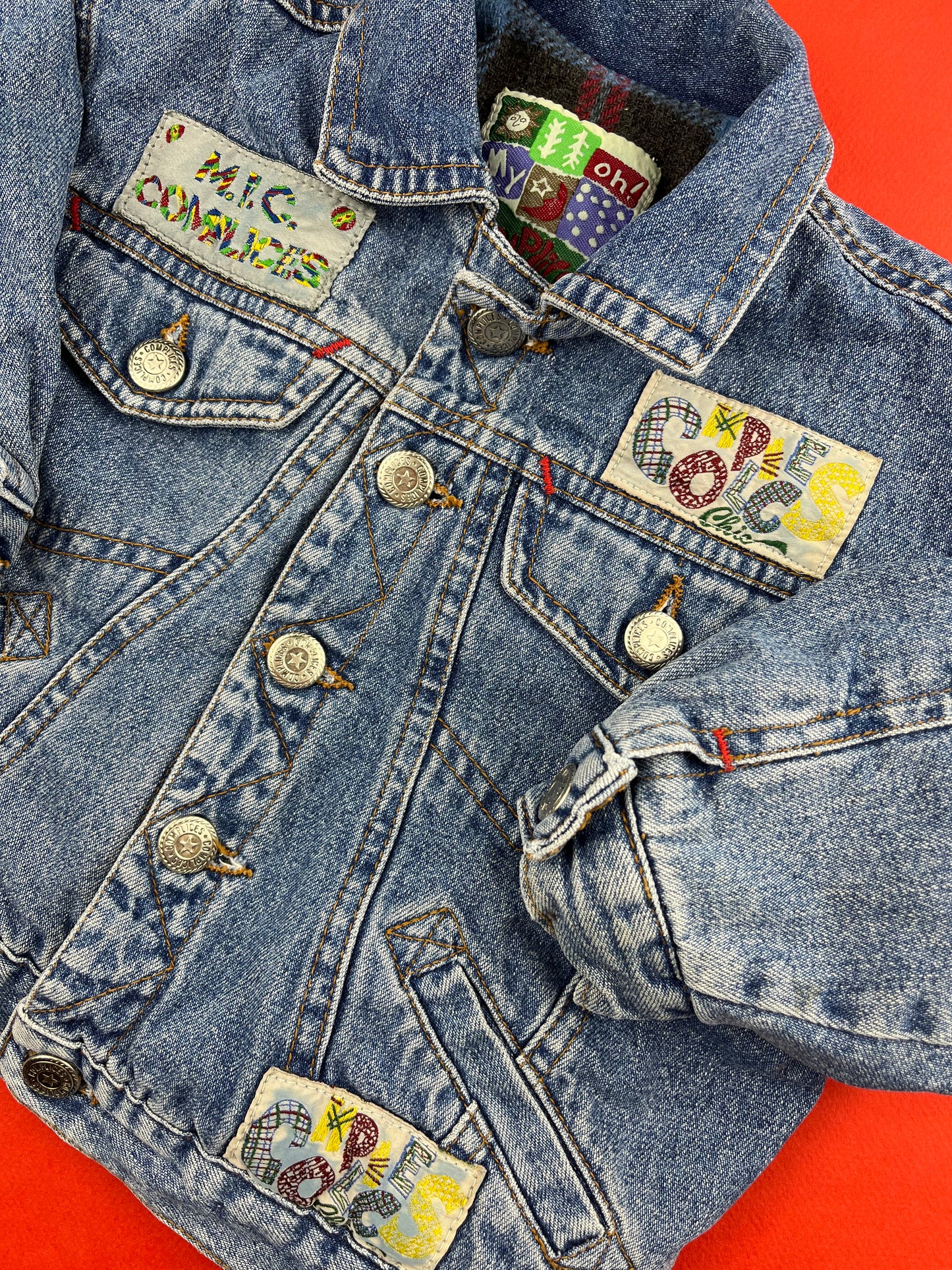 Veste en jeans vintage Complices 2 ans