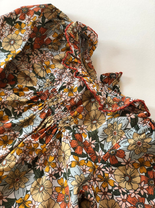 Blouse fine à fleurs Bout’chou 9 mois